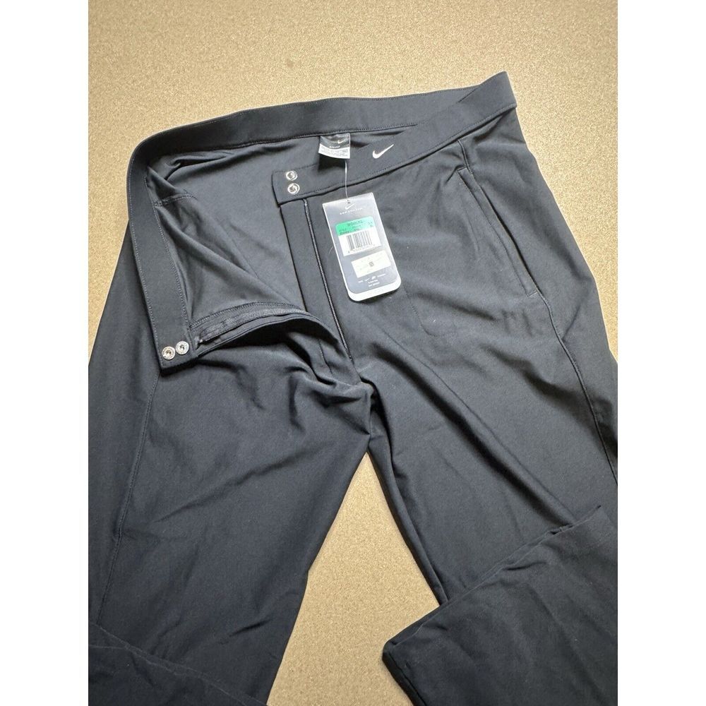 Nike Golf  Size XL Dri-Fit Pants BLACK Stretch Wide‎ Leg Performance NWT  Y2K